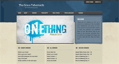 Desktop Screenshot of gracetabernaclehyd.org